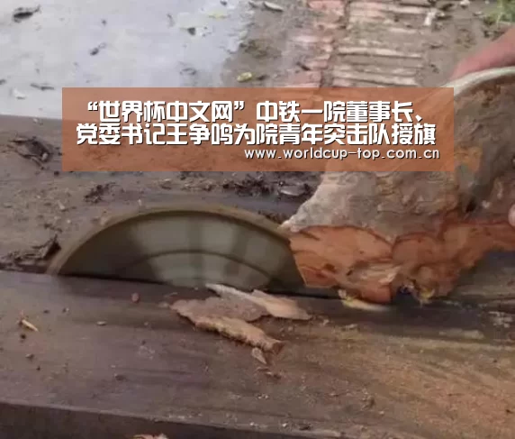 “世界杯中文网”中铁一院董事长、党委书记王争鸣为院青年突击队授旗(图2) World Cup 2026