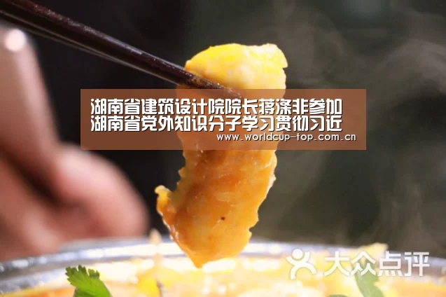 湖南省建筑设计院院长蒋涤非参加湖南省党外知识分子学习贯彻习近平总书记重要讲话精神座谈会|官方动态(图3) 世界杯中文网